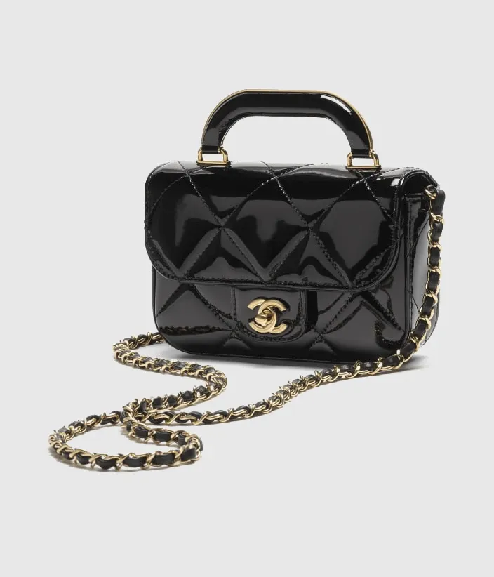 Mini Flap Bag with Top Handle