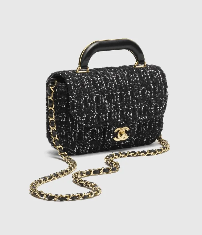 Mini Flap Bag with Top Handle