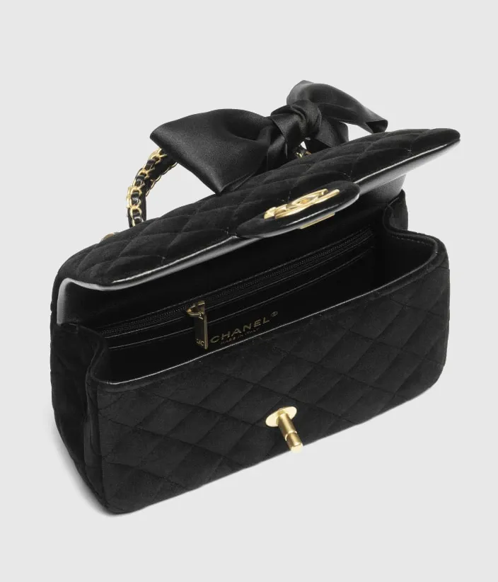 Mini Flap Bag with Top Handle - Image 2