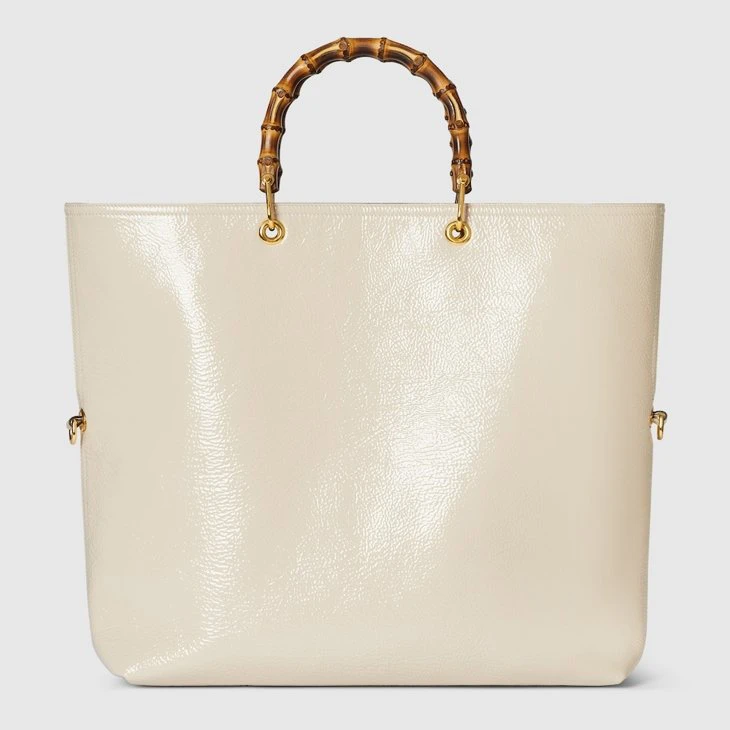 Bamboo large reversible tote bag