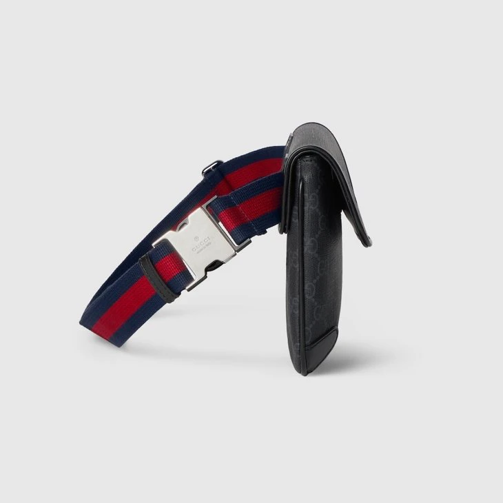 GG Black small belt bag - Image 5