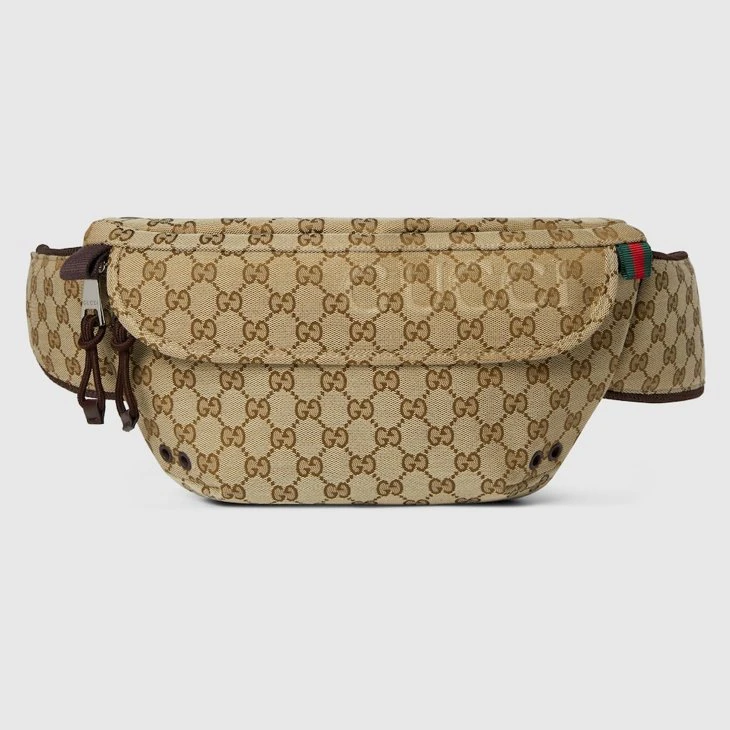 GG canvas large belt bag