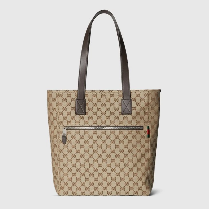 GG canvas large tote bag