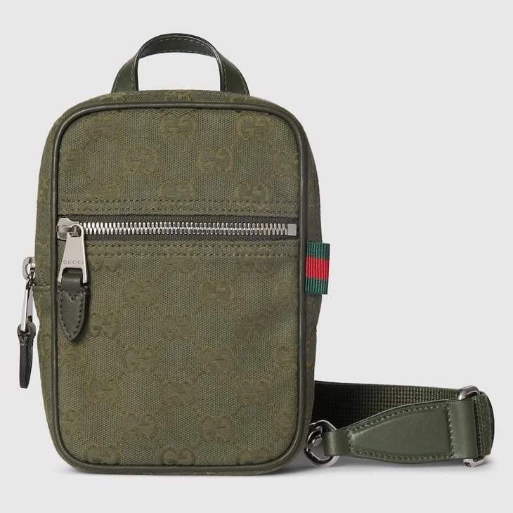 GG canvas mini slingbag