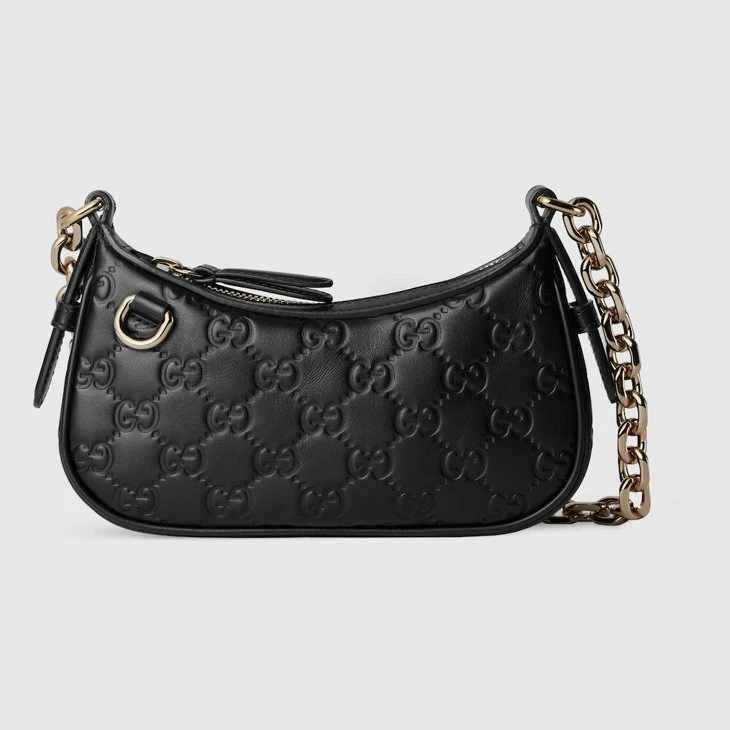 GG Emblem mini shoulder bag