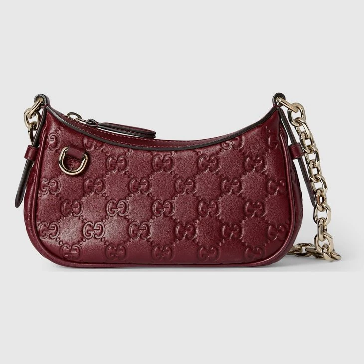 GG Emblem mini shoulder bag