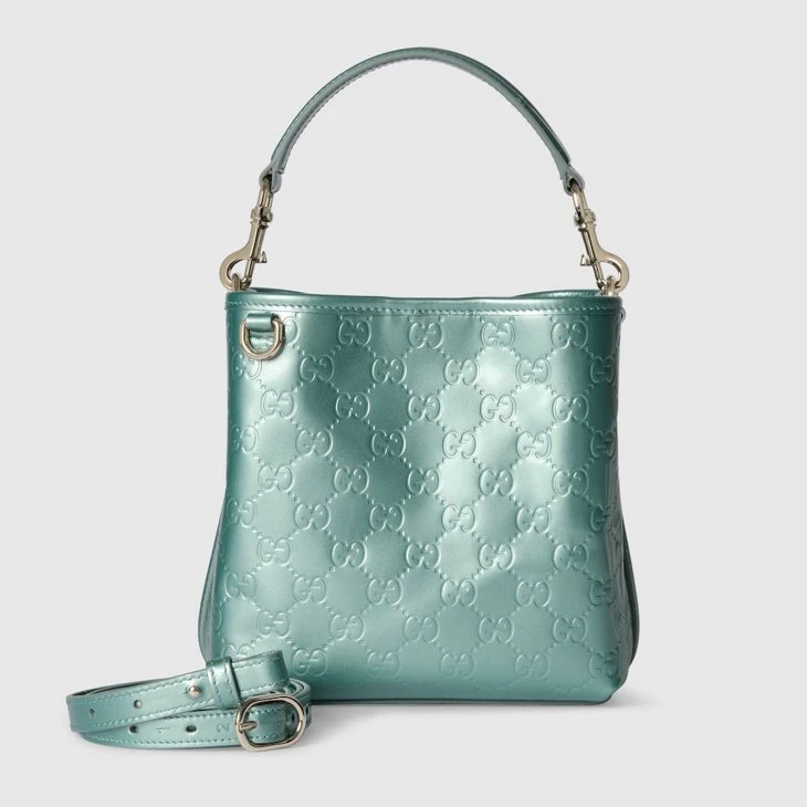 GG Emblem small bucket bag