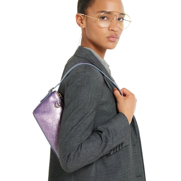 GG Emblem small shoulder bag - Image 3