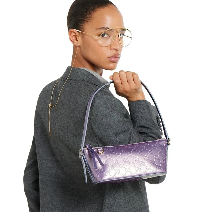 GG Emblem small shoulder bag - Image 4