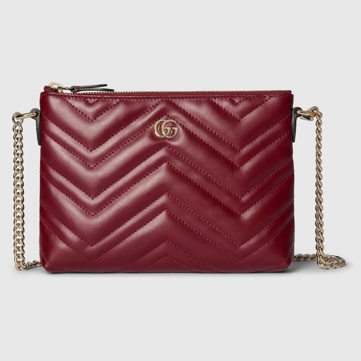 GG Marmont pochette with chain