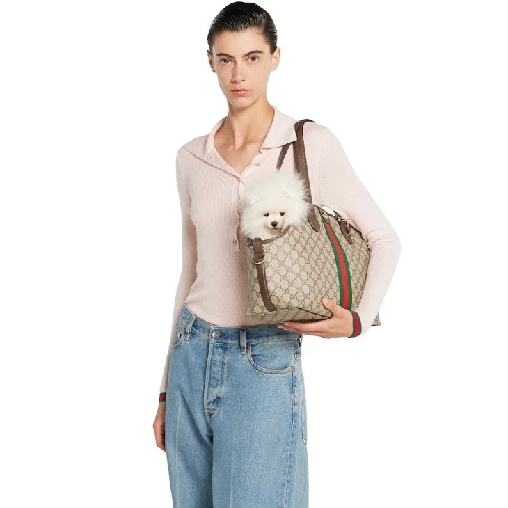 GG Monogram small pet tote bag - Image 6