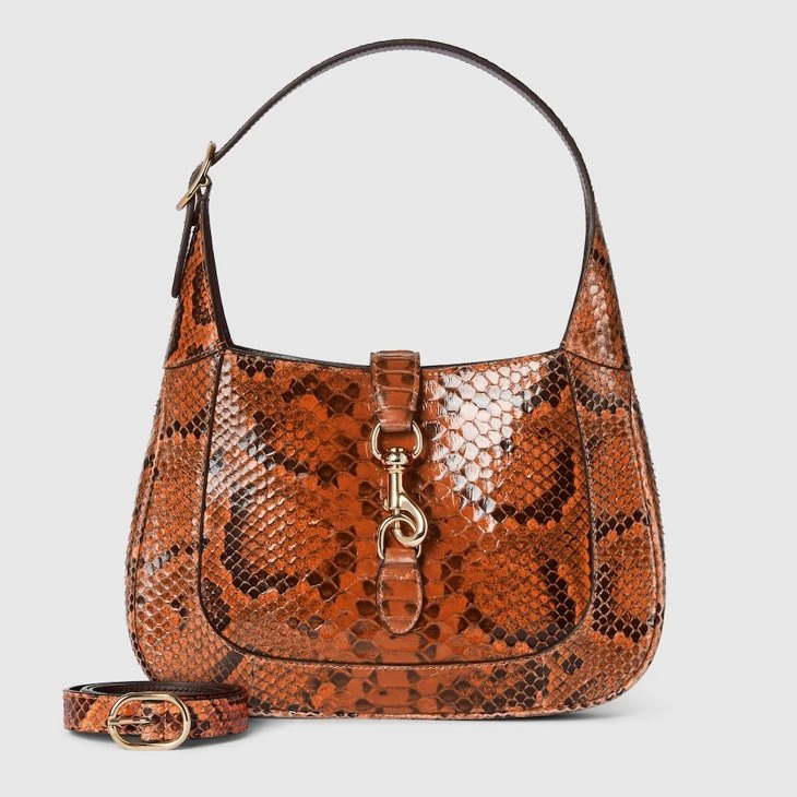 Gucci Jackie python medium bag