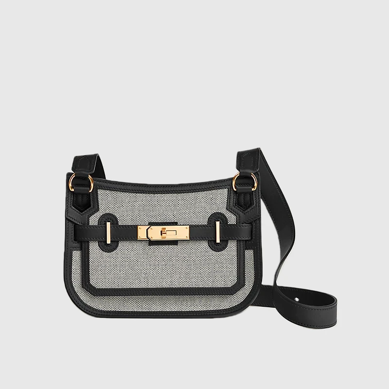 Jypsiere mini Toile & Cuir bag