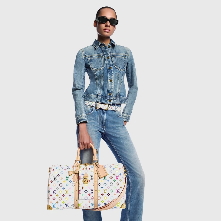 LV x TM Keepall Bandoulière 45 - Image 3