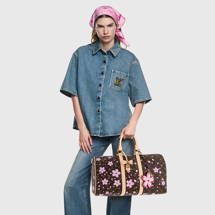 LV x TM Keepall Bandoulière 45 - Image 3